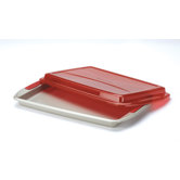Gourmet Bakeware Covered Cookie Pan with Silicone Grips