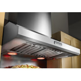 Commercial-Style Wall-Mount Canopy Range Hood