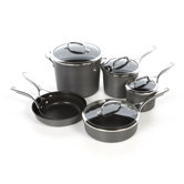 Gourmet Hard Anodized 10-Piece Cookware Set