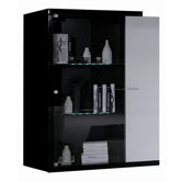 Vitrine "Lefty 41" mit 2 T&uuml;ren