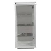 Vitrine "Electra 36" in Wei&szlig; lackiert