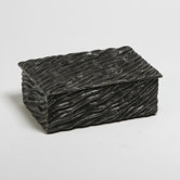 Waves Box in Graphite