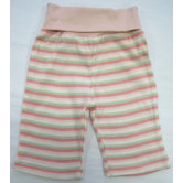 Twenty-Four Seven Rolled Waist Pant in Pink Stripes