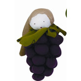 Veggies Grape Plush Toy