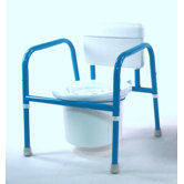 Pediatric Commode with Hook and Loop Chest