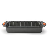 Bakeware Roaster with V-Rack and Orange Handles