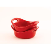 Stoneware 2 Piece Round Au Gratin