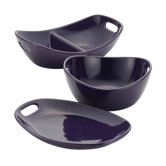 Stoneware 3-Piece Serveware Set