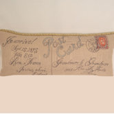 French Farmhouse 'Mille' Full Nursery Postcard Linen Pillow