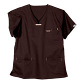 5600 3-Pocket MedFlex II Top in Wine