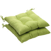 Outdoor Tufted Seat Cushion (Set of 2)