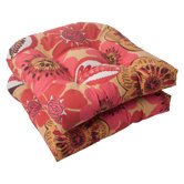 Fredrica Wicker Seat Cushion (Set of 2)