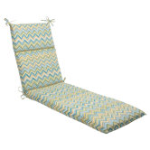 Cosmo Chevron Chaise Lounge Cushion