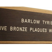 Barlow Tyrie Teak Address Plaques & Lettering