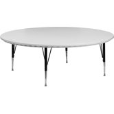 Round Pre School Activity Table