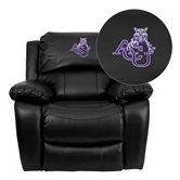 NCAA Embroidered Kid's Recliner