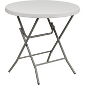 Round Folding Table