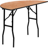 Half-Round Folding Banquet Table