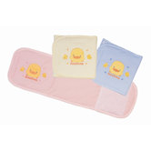 Embroidered Jacquard Winter Tummy Wrap in Pink