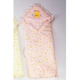 Anti Dust Mite Winter Receiving Blanket in Pink