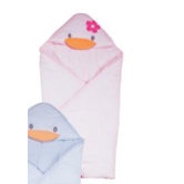 Stylish Summer Receiving Blanket in Pink