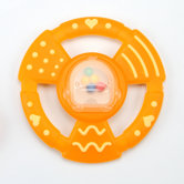 6.8 cm Dual Color Soft Teether with Container