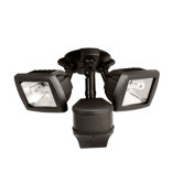 200 Watt DEQ Halogen Motion Sensor Light in Bronze