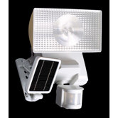 180&deg; Solar Motion Sensor Halogen Light in White
