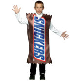 Snickers Wrapper Child Costume