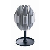 Schirmst&auml;nder "Bach" in Silber / Schwarz
