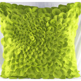 Felt Puffy Dahlia Pillow