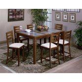 Glacier Creek 7 Piece Counter Height Dining Set