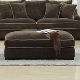 Caresse Polyester Cocktail Ottoman
