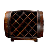 Asian Antique 11 Bottle Wine Rack