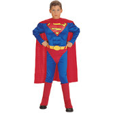 Superman Deluxe Muscle Chest Child Costume