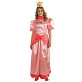 Super Mario Princess Peach Adult Costume