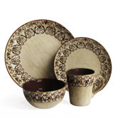 Mehndi 16 Piece Dinnerware Set