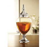 304 Oz Glass Beverage Dispenser