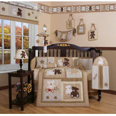 Boutique Teddy Bear 13 Piece Crib Bedding Set