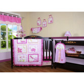 Boutique Girl Dragonfly 12 Piece Crib Bedding Set