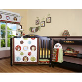 Boutique Animal Scholar 12 Piece Crib Bedding Set