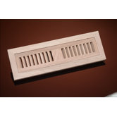 4" x 14" Flush Mount Red Oak Floor Vent in Unfinished