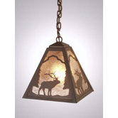 Elk Timber Ridge 1 Light Hanging Lantern