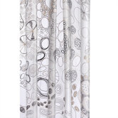 Abstract PEVA Shower Curtain