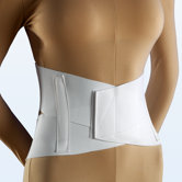 Criss Cross Lumbosacral Support in White