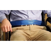 Wheelchair Belt with Adjustable Stable-Loop in Royal blue