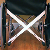 Cushion Belt with Adjustable Loop-Over Kick Spurs in Beige