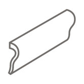 Creekstone 2 1/4" x 6" Torello V-Cap in Terra Cotta