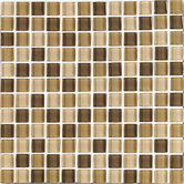 Shimmer Blends 1" x 1" Matte Mosaic in Desert