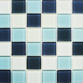 Shimmer Blends 2" x 2" Glossy Mosaic in Arctic